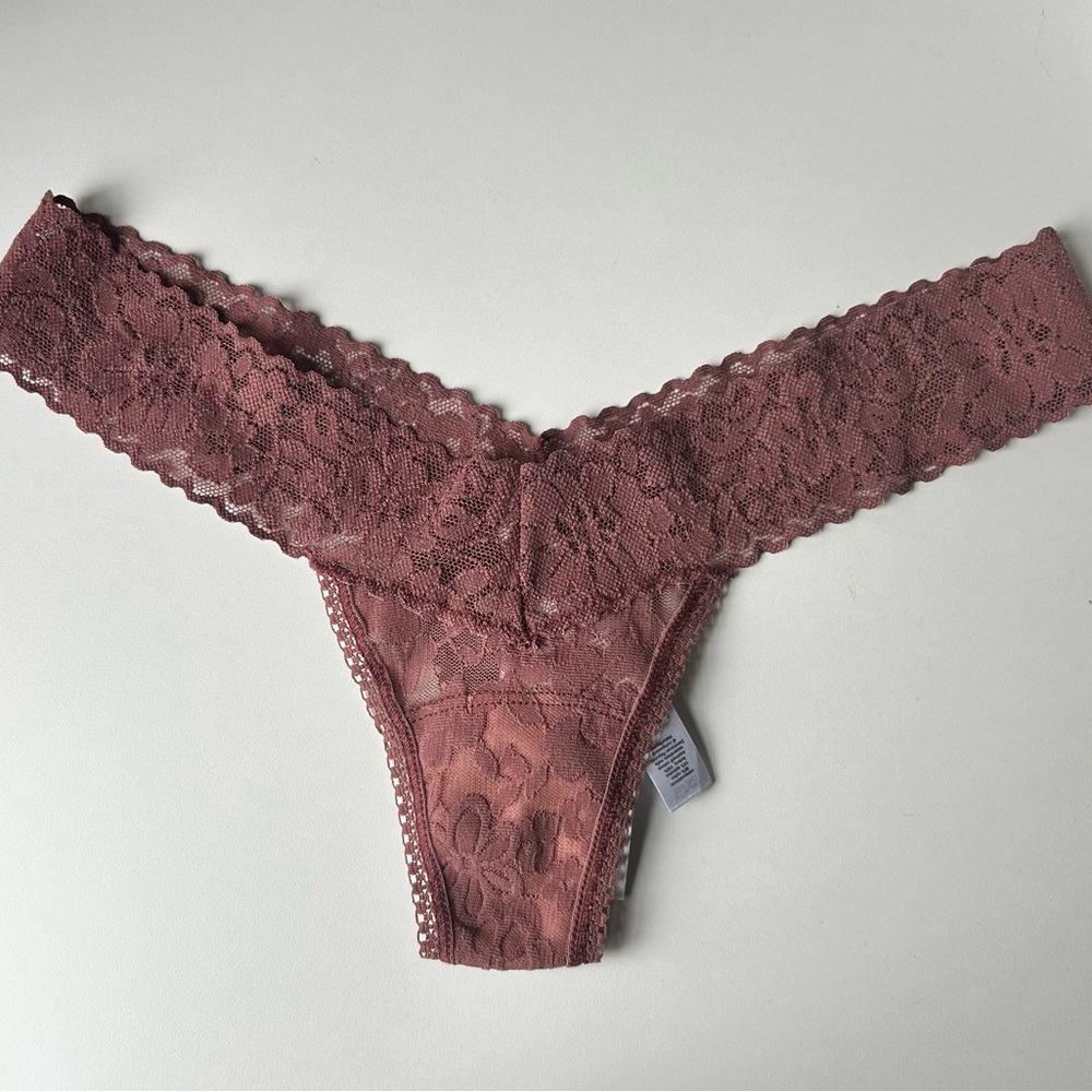 Hanky Panky Low Rise Thong Daily Lace All Spice